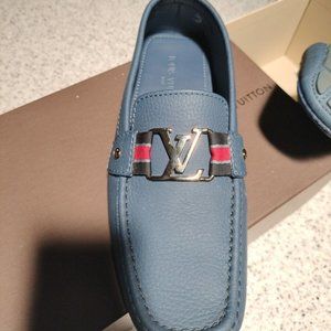 Louis Vuitton Monte Carlo Moccasins light blue